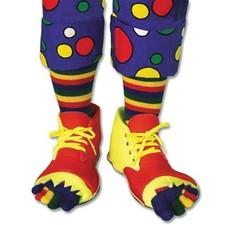 CLOWN SHOES WITH TOES