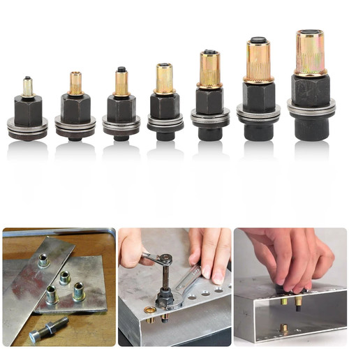 Manual rivet nut tool - 7×,
