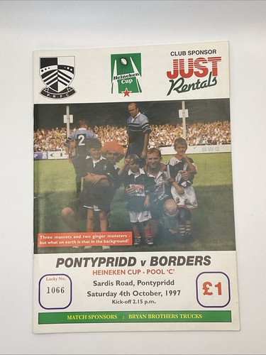 Pontypridd borders rugby - borders;,