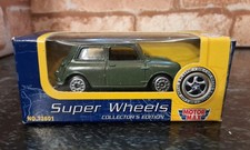 Motor Max Super Wheels Collector’s Edition Mini Cooper Green - Boxed