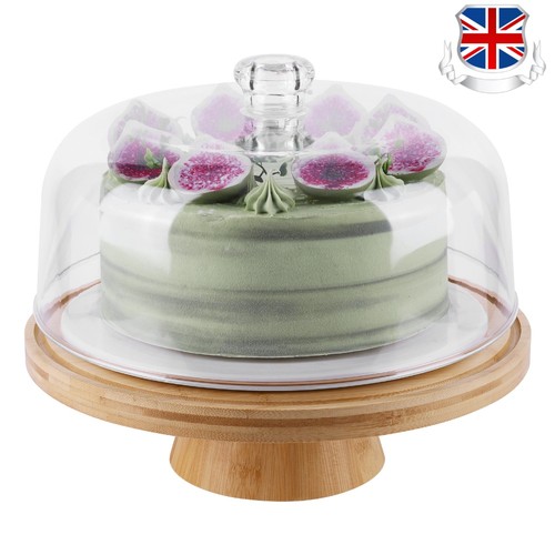 Cake stand with clear - with,