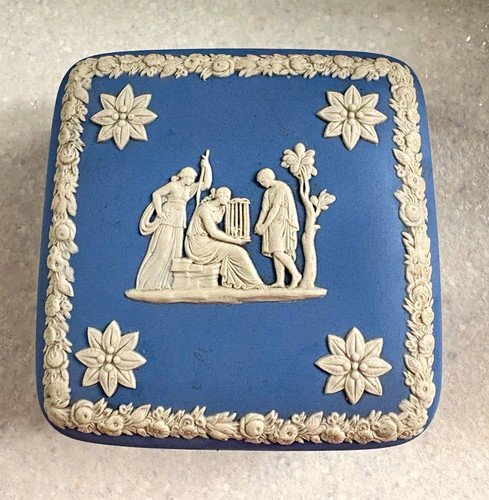 Genuine vintage wedgwood blue - vintage,