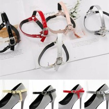 2Pcs Leather Shoe Belt Straps
