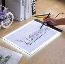 A4 LED Drawing Board Tracing Light Box Stencil Tattoo Copy Artist Craft Table