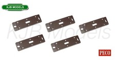 BNIB OO / N Gauge PECO PL-9 Mounting Plates 5 PK For use with PL-10 point motors