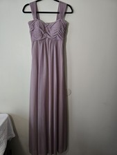 Birdy Grey Gown Pleated Bodice Romantic Balletcore Whimsical Feminine Size XS