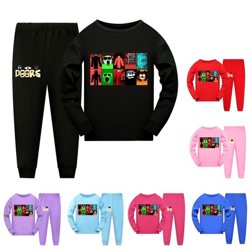 New kids roblox doors pyjamas - kids,