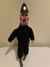 Vintage Punch & Judy ' Policeman ' Puppet , Hand Made & Painted. Free P&P.