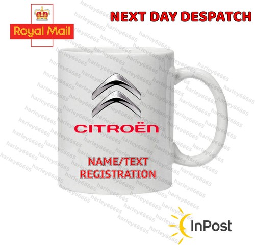 Personalised mug citroen - mug,