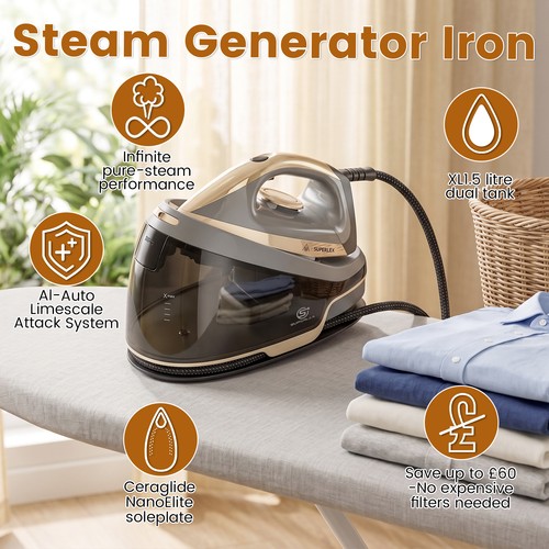 Superlex 2600w electric steam - superlex,