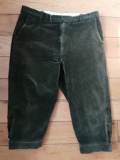 Mens Vintage (34W) Plus Fours Corduroy Cotton Shooting George Fisher Keswick 