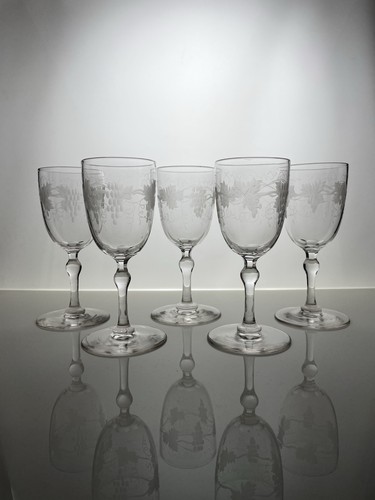 Victorian antique crystal - 5,