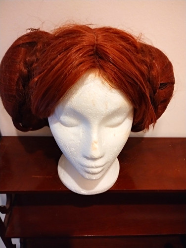 Auburn red braided double - ,