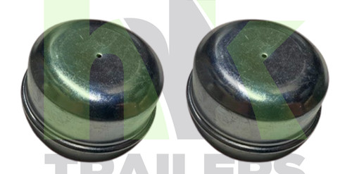 50mm hub caps plain - x,