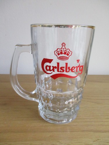 Carlsberg lager beer mug pint - beer,
