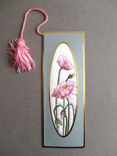 Embroidered BOOKMARK PINK