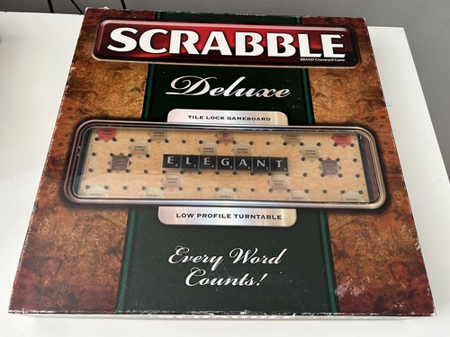 Scrabble deluxe board game low - board,