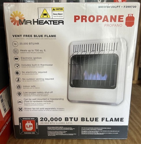 Heater 000 btu blue - 20,000,