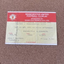 1990-91 Manchester United V