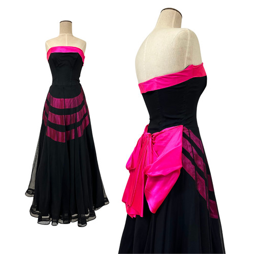 Vintage 1940s shocking pink - vintage,