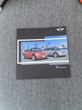 2005 MINI & MINI CONVERTIBLE car brochure from the UK.  Rare sales catalogue
