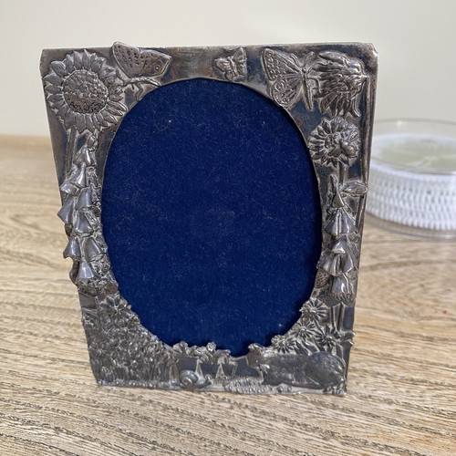 Vintage silver plated photo - vintage,