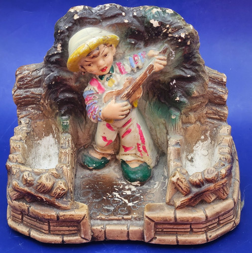 Vintage plaster figure