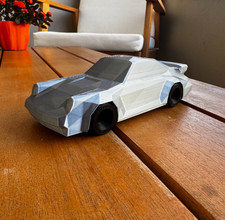 Porsche 911 Turbo Low Poly –