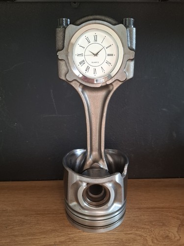 Piston clock gift - clock,
