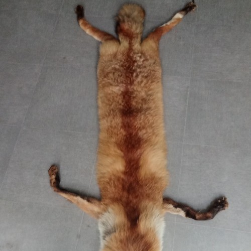 100 real fox fur - real,