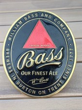 Bass Brewery  Ale metal beer pump clip - excellent condition