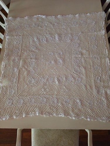 Vintage hand crocheted - hand,