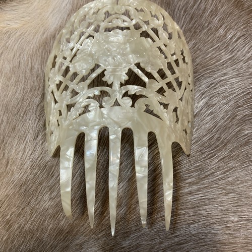 Vintage spanish mantilla hair - vintage,