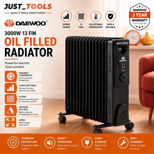 Fin oil filled radiator - 13,