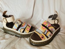 Dr. Martens Clarissa II Quad Retro Ray Vegan Sandals, Size 6.Worn Once!