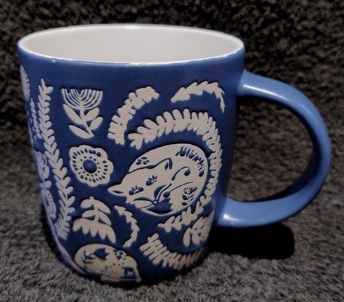 Hand painted abstract - painted, blue