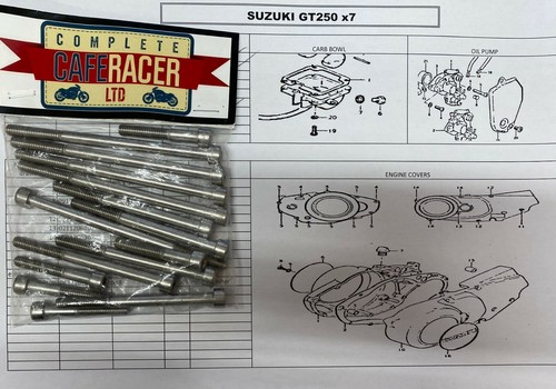 Suzuki gt250 piece - suzuki, x7