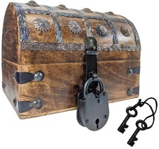 8"x6"x6" Wood Pirate's