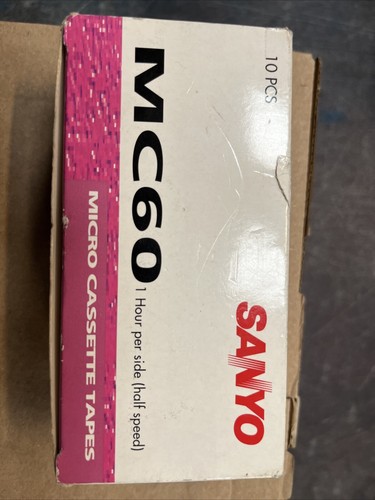Sanyo mc60 micro cassette - mc60,