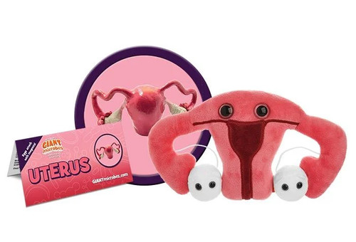 Giant microbes uterus plush - uterus,