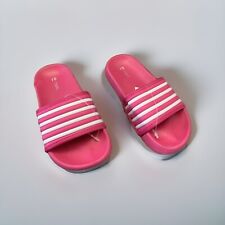 Next Girls Pink White Stripe