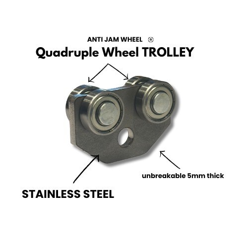 Industrial curtain trolley - curtain,