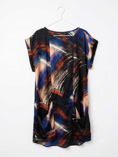 Tesco abstract print tunic - f&f,