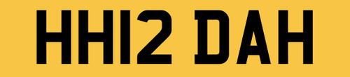 Dah new 2012 reg - new,