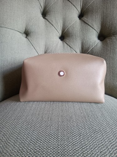 Bulgari gold empty make - , bag