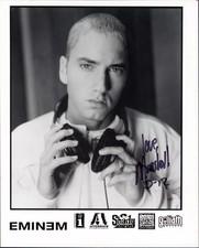 EMINEM RAP SIGNED PHOTO