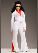 Womens Petite Size 1950s White