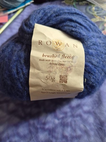 Rowan brushed fleece 50g sh - brushed, 50g.