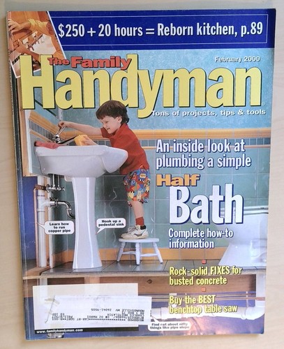 The family handyman february - handyman,