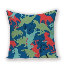Dinosaur Linen Cushions